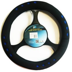 Szivacsos kormányvédő Fekete-Kék KV-20004BL