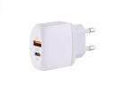 MYWAY FALI TÖLTŐ USB-C/USB 20W CM63046