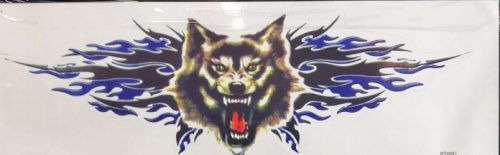 WOLF matrica- matrica 45CM X20CM