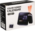 MAXI LCD Color Screen Calendar, projektoros óra GZ-12531