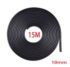 Fekete 15m hosszú 10mm széles díszcsík KCS-A-10BK