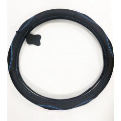 Valódi bőr kormányvédő SPORT KV-5057A - BLACK BLUE