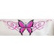 Butterfly matrica- matrica 45CM X20CM