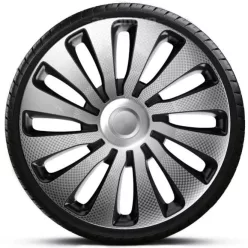   13"-os Sepang Carbon Silver- Black dísztárcsa garnitúra (4darab)