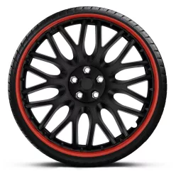   13"-os Orden GTR red Black dísztárcsa garnitúra (4darab)