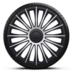   13"-os Austin Silver-Black dísztárcsa garnitúra (4darab)