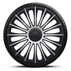   13"-os Austin Silver-Black dísztárcsa garnitúra (4darab)