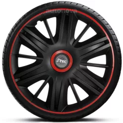   14"-os Maximus Black Red dísztárcsa garnitúra (4darab)