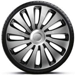   14"-os Sepang Carbon Silver Black dísztárcsa garnitúra (4darab)