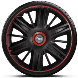   14"-os Maximus Black Red dísztárcsa garnitúra (4darab)