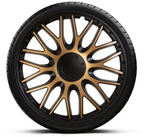 14"-os Orden Gold Black dísztárcsa garnitúra (4darab)