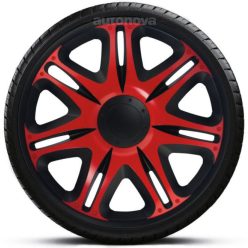  15"-os Nascar Red-Black dísztárcsa garnitúra (4darab)