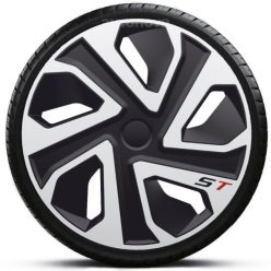 15"-os St Silver-Black dísztárcsa garnitúra (4darab)