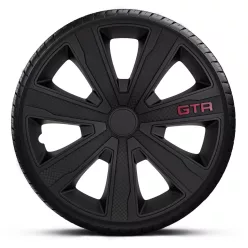   15"-os GTR Carbon Black dísztárcsa garnitúra (4darab)