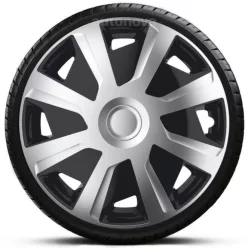   15"-os Mistral Van Silver-Black dísztárcsa garnitúra (4darab)