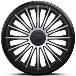   15"-os Austin Silver-Black dísztárcsa garnitúra (4darab)