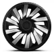 15"-os Tecna Silver-Black dísztárcsa garnitúra (4darab)
