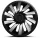15"-os Tecna Silver-Black dísztárcsa garnitúra (4darab)
