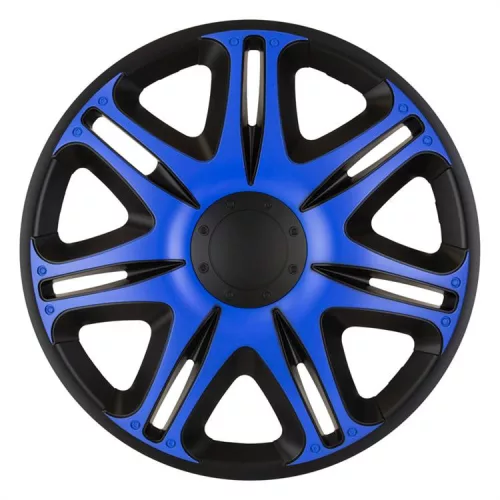 15"-os Nascar Blue Black dísztárcsa garnitúra (4darab)