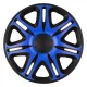 15"-os Nascar Blue Black dísztárcsa garnitúra (4darab)