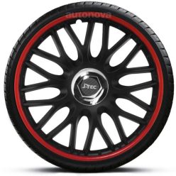 16"-os Orden Red-Black dísztárcsa garnitúra (4darab)