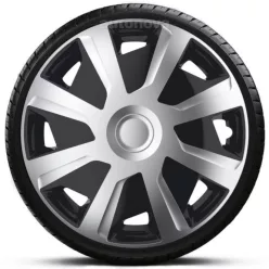   16"-os Mistral Van Silver-Black dísztárcsa garnitúra (4darab)