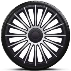   16"-os Austin Silver-Black dísztárcsa garnitúra (4darab)