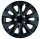 13"-os Storm Chrome Black dísztárcsa garnitúra (4darab)
