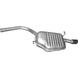 Audi hátsó kipufogódob K01_01ALU