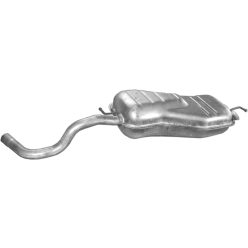 Audi, Seat, Volkswagen, hátsó kipufogódob K01_105ALU