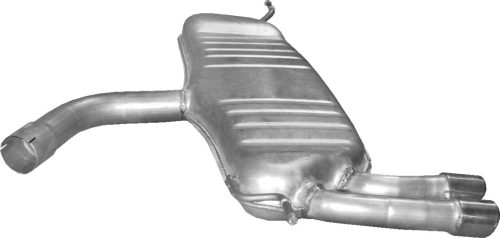 Audi hátsó kipufogódob K01_108ALU