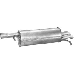Skoda, Volkswagen, Audi, hátsó kipufogódob K01_124ALU