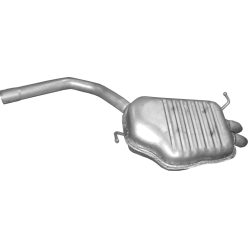 Audi hátsó kipufogódob K01_132ALU