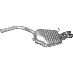 Audi, Seat, hátsó kipufogódob K01_27ALU
