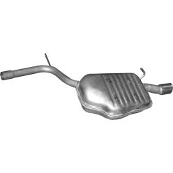 Audi hátsó kipufogódob K01_46ALU