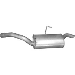 Citroen, Peugeot, hátsó kipufogódob K04_120ALU