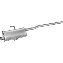 Citroen, Fiat, Peugeot, középső kipufogódob K04_125ALU