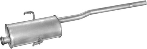 Citroen, Fiat, Peugeot, középső kipufogódob K04_125ALU