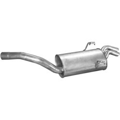 Citroen, Fiat, Peugeot, hátsó kipufogódob K04_128ALU