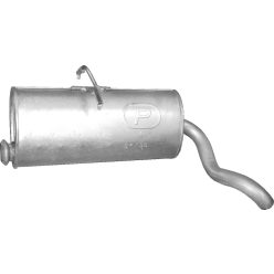 Citroen, Peugeot, hátsó kipufogódob K04_130ALU