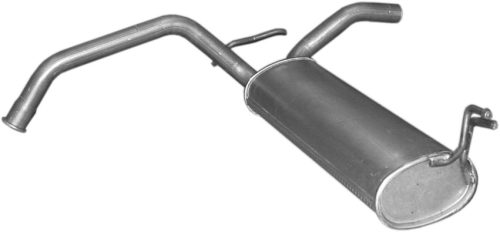 Citroen, Peugeot, Toyota, hátsó kipufogódob K04_235ALU