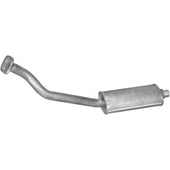 Citroen első kipufogódob K04_317ALU