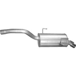   Citroen, Fiat, Lancia, Peugeot, hátsó kipufogódob K04_333ALU