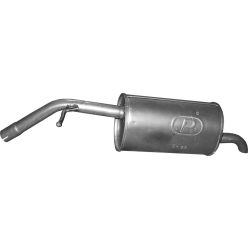 Citroen, Opel, Peugeot, hátsó kipufogódob K04_39ALU