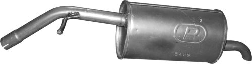 Citroen, Opel, Peugeot, hátsó kipufogódob K04_39ALU