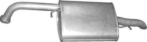 Chevrolet hátsó kipufogódob K05_65ALU