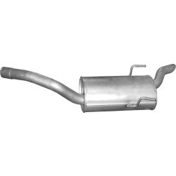 Citroen, Fiat, Peugeot, hátsó kipufogódob K07_138ALU