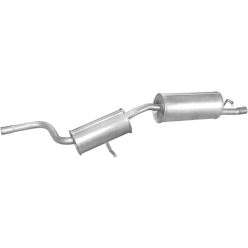 Innocenti hátsó kipufogódob K07_140ALU