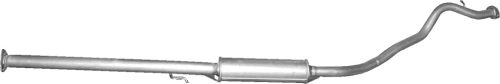 Honda középső kipufogódob K09_10ALU