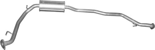 Honda középső kipufogódob K09_122ALU